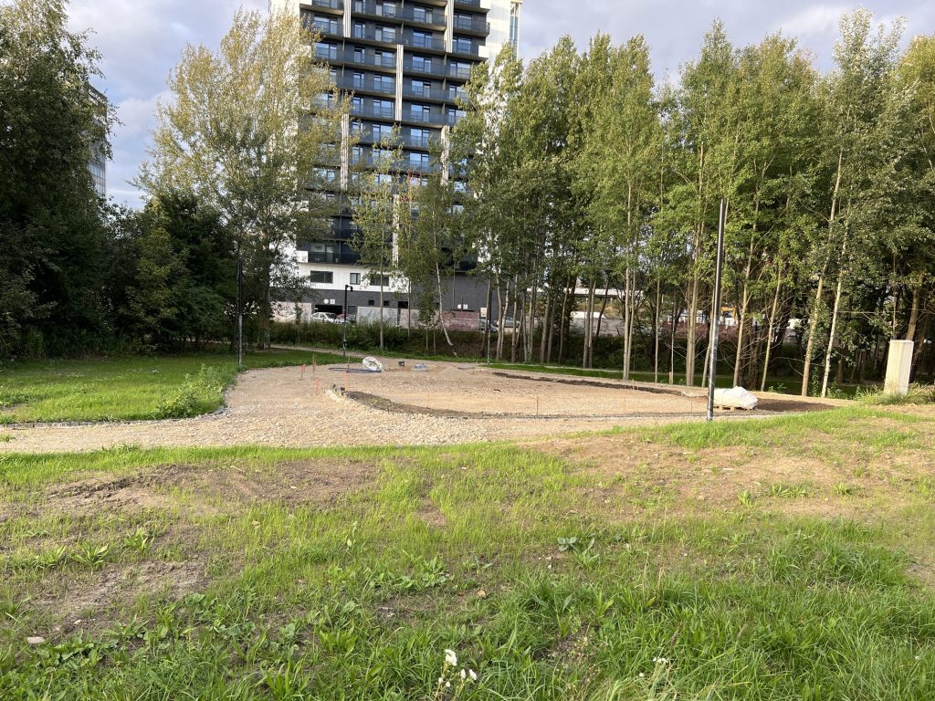 J. Rutkausko g. skveras (J. Rutkausko g.) - Parkas - statybų nuotraukos