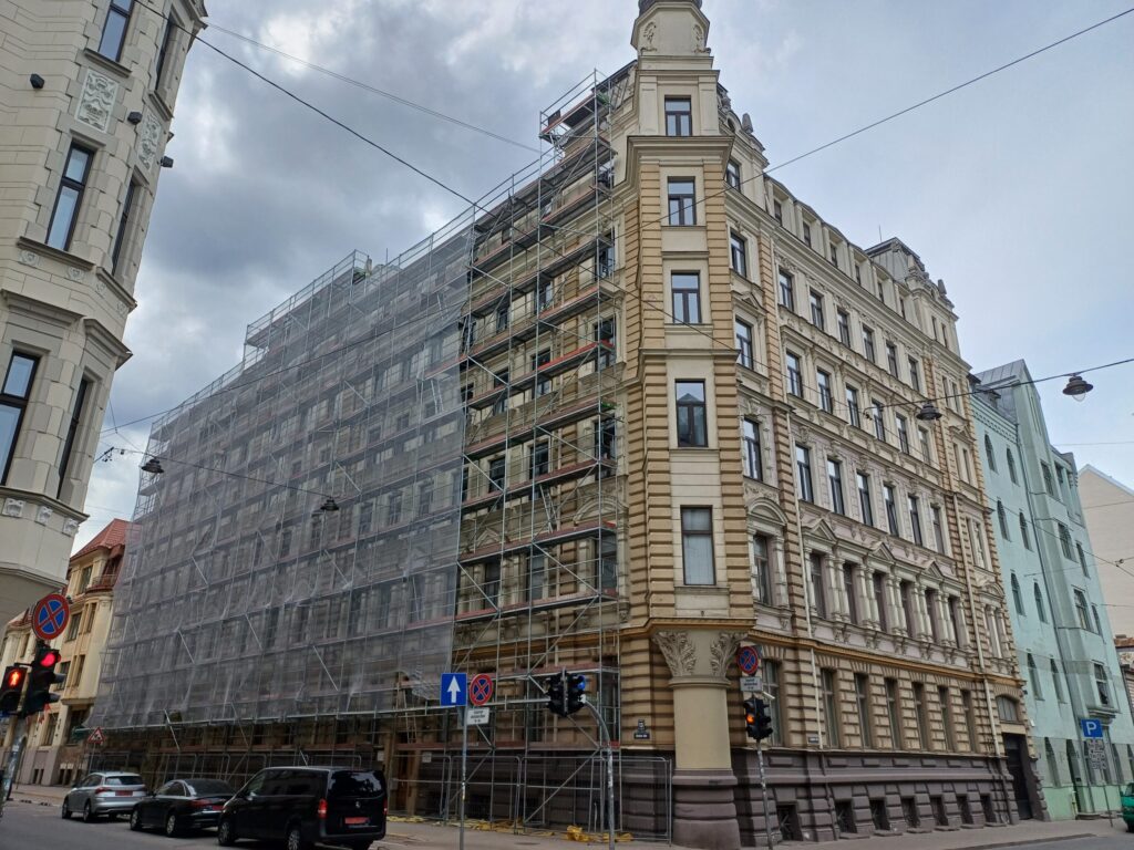 Skolas iela 13 (Skolas iela 13) - Multi apartment - construction photos