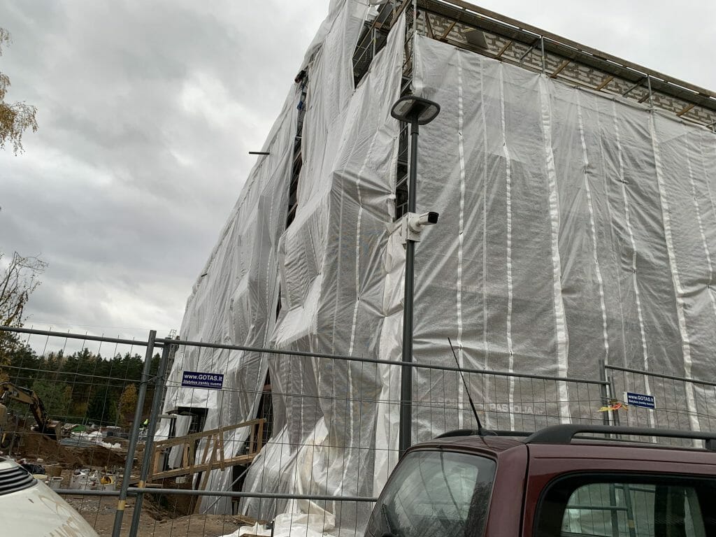 Lazdynėlių vingis 5-6 etapai (Žaibo g. 1, 3) - Multi apartment - construction photos