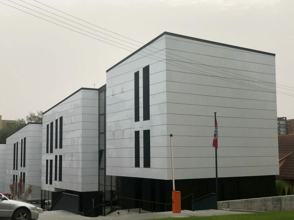 Gričiupio parko namai 2 etapas (Studentų g. 55) - Multi apartment - construction photos