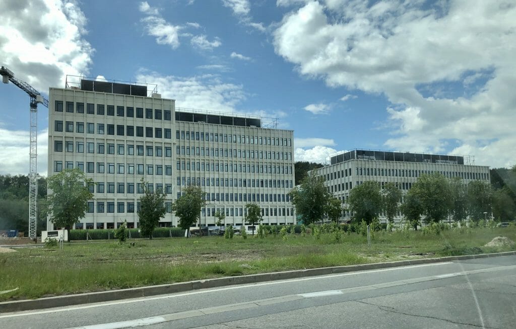 Business Garden Vilnius 1 etapas (Laisvės pr. 10) - Office center - construction photos