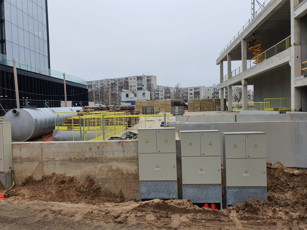 PC PIKAS (Ukmergės g. 221) - Shopping center - construction photos