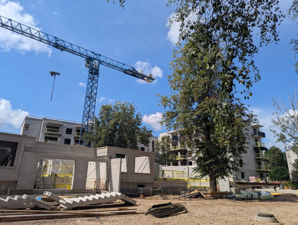 Mārpagalmi III (Zemaišu iela 7) - Daugiabutis - statybų nuotraukos