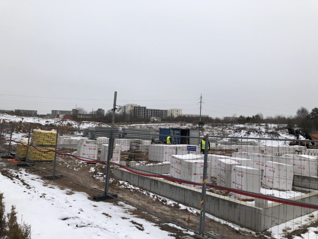 PaJustis 2 etapas (sublokuoti namai) (Mozūriškių g. 190) - Row housing - construction photos