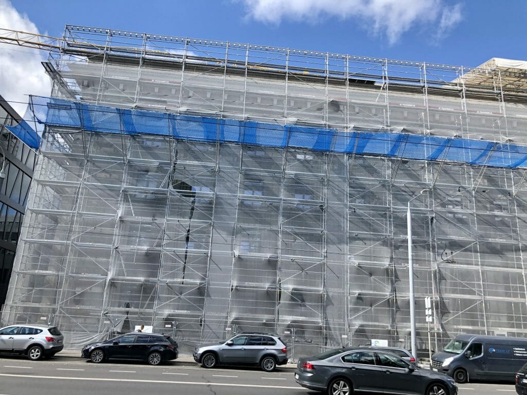 LR Užsienio reikalų ministerijos rekonstrukcija (J. Tumo-Vaižganto g. 2) - Administratīvā ēka - būvdarbu attēli