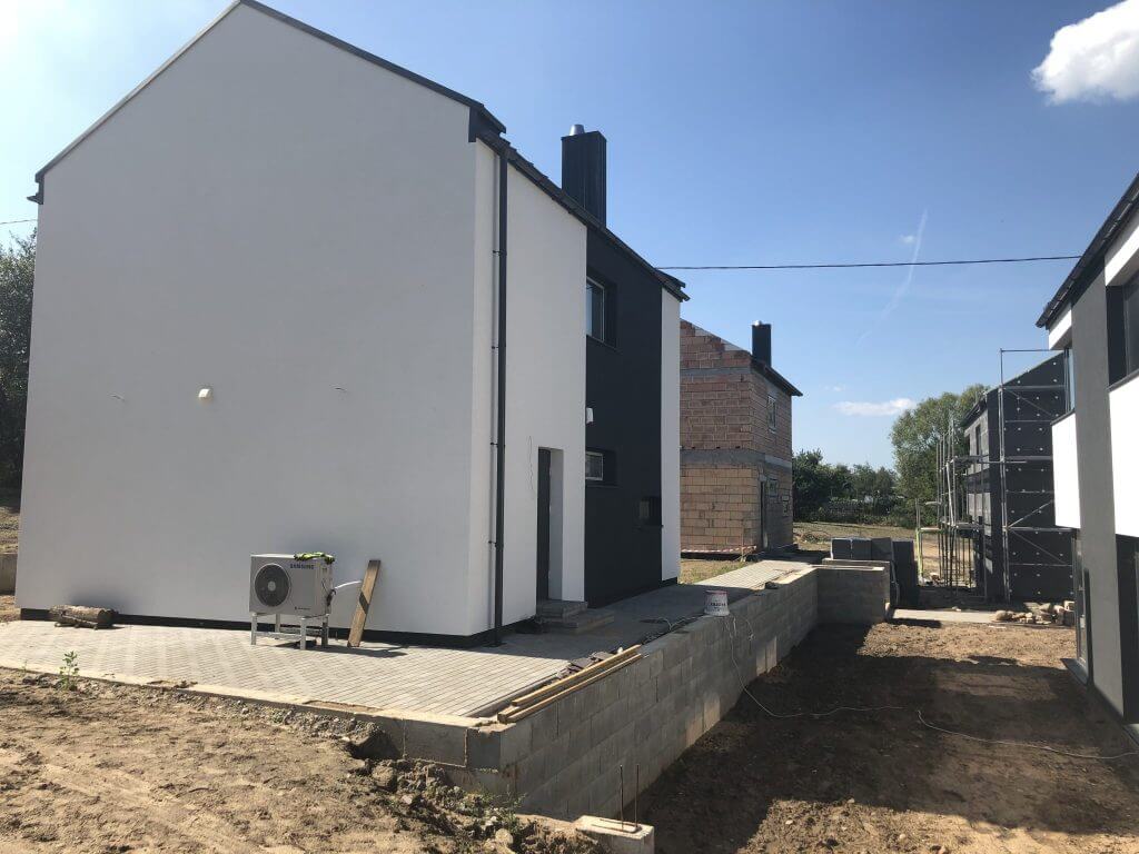 Naujosios Vilnios perlas (Sodžiaus g. 29B) - Row housing - construction photos