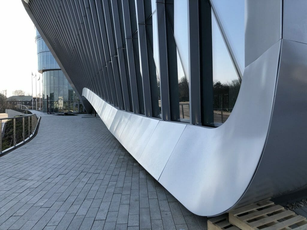 Green Hall 3 (Upės g. 9) - Office center - construction photos