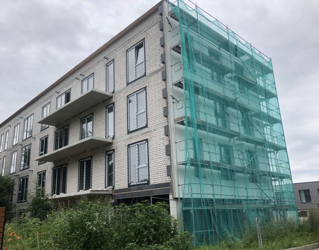 Moldovos 18 (Moldovos g. 18) - Multi apartment - construction photos