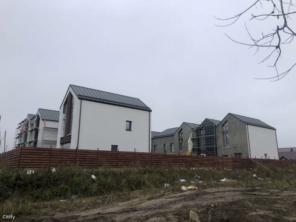 Vanilla Villa sublokuoti namai (Juodupio g. 71, 73) - Row housing - construction photos