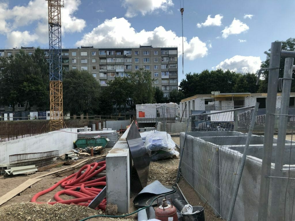 Life Story 1 etapas (Taikos pr. 57) - Multi apartment - construction photos