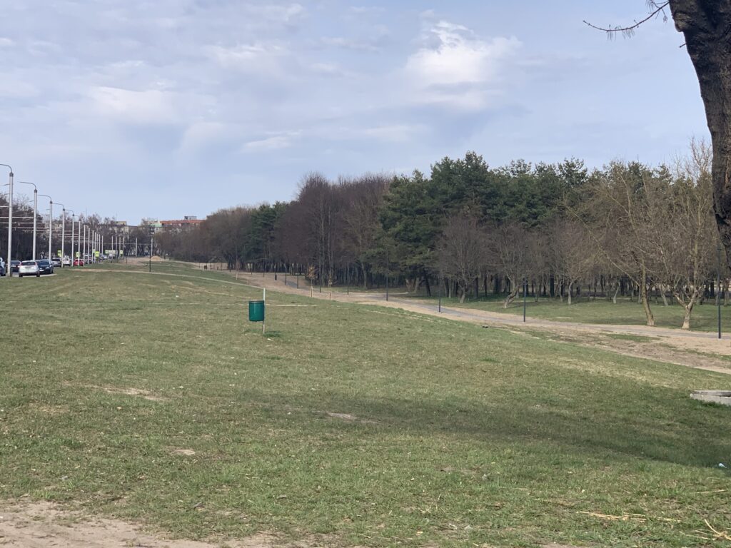 Neries krantinės parkas (Neries krant.) - Park - construction photos