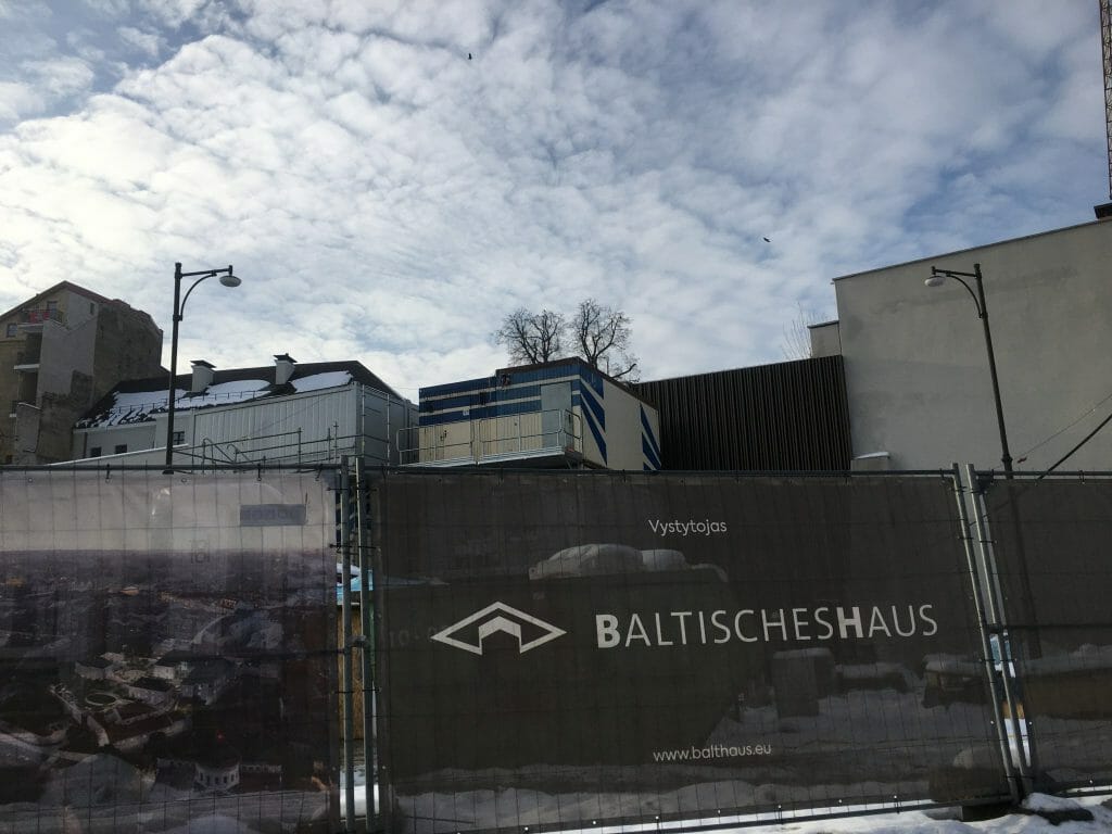 Bokšto skveras (Bokšto g. 6) - Food services, Resort - construction photos