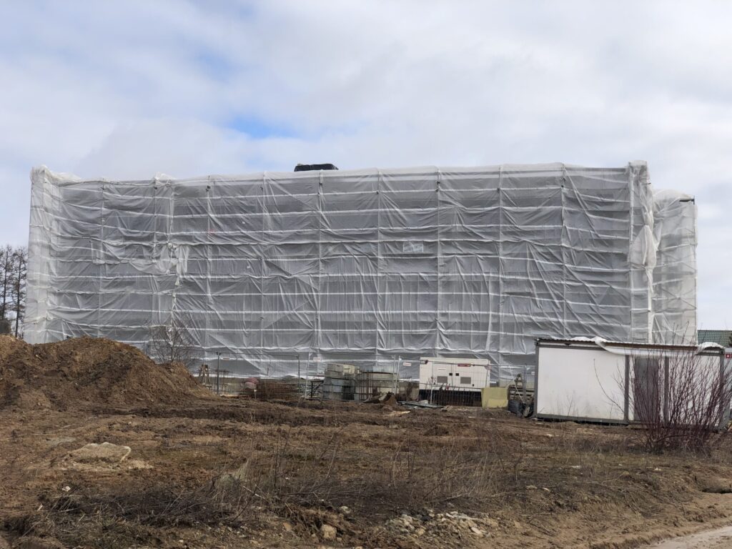 Simono namai (Simono Grunau g. 111) - Multi apartment - construction photos