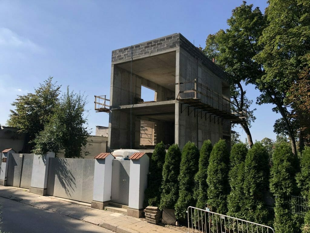 M. K. Paco g. 4B (M. K. Paco g. 4B) - Office center - construction photos