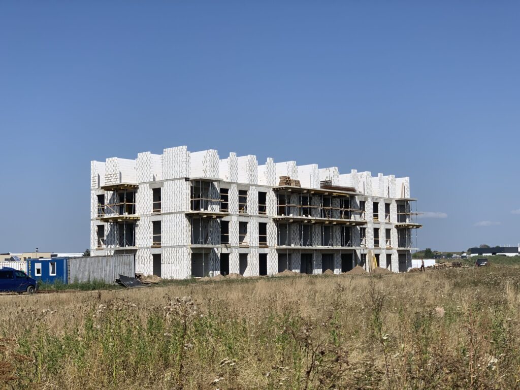 Padangės slėnis 1 etapas (Arimų g. 25) - Multi apartment - construction photos