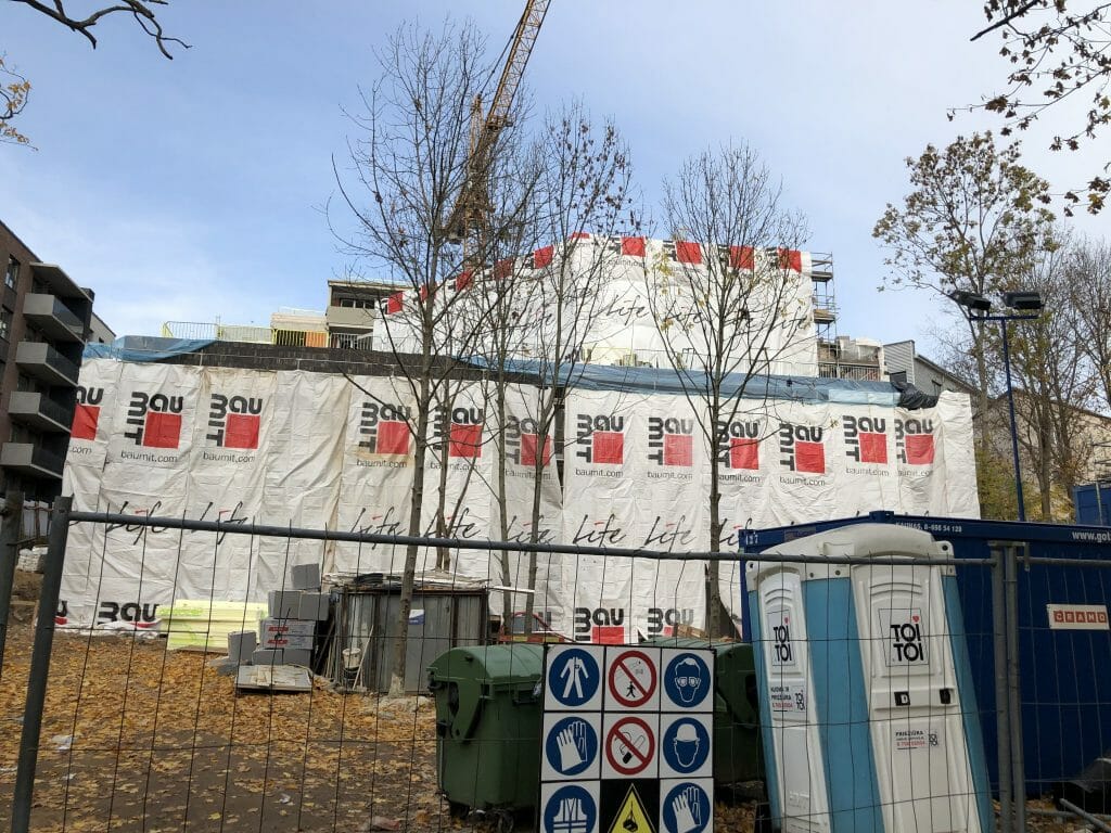 Naujoji Rivjera 2 etapas (Sporto g. 7) - Multi apartment - construction photos