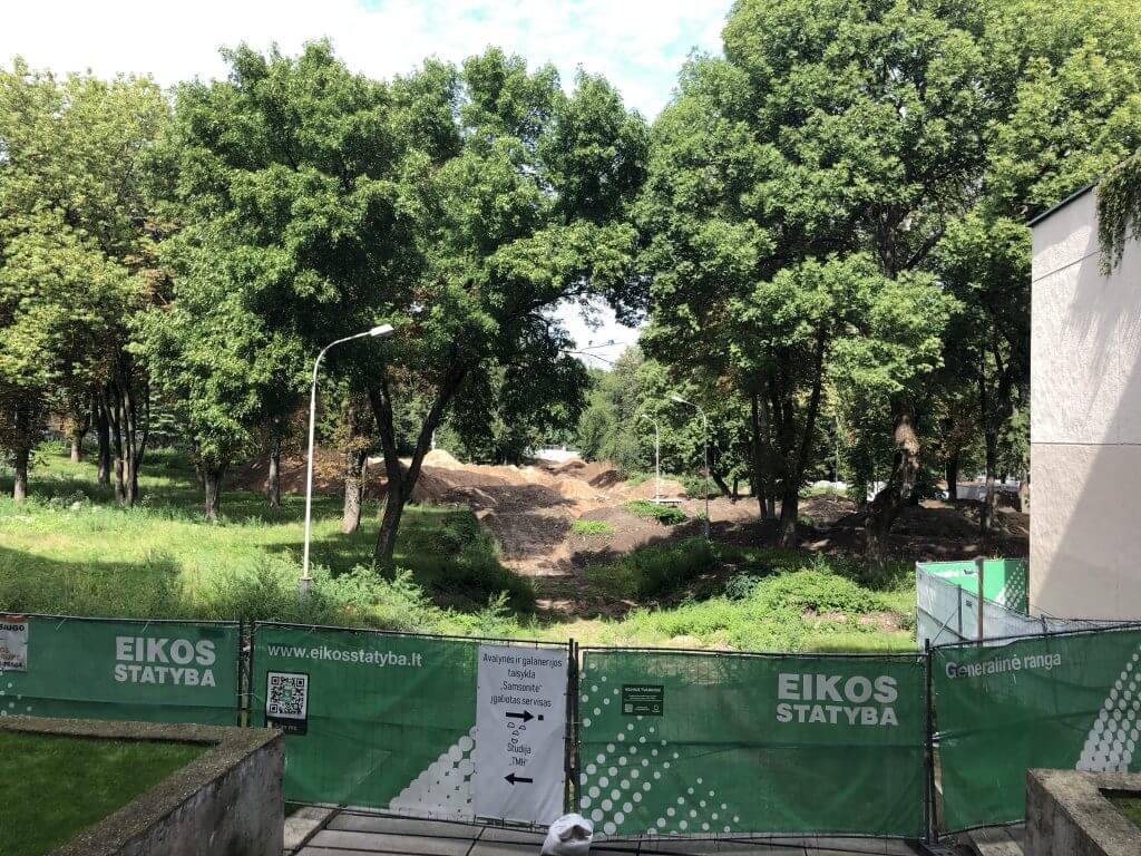 Reformatų parkas (Pylimo g.) - Parkas - statybų nuotraukos