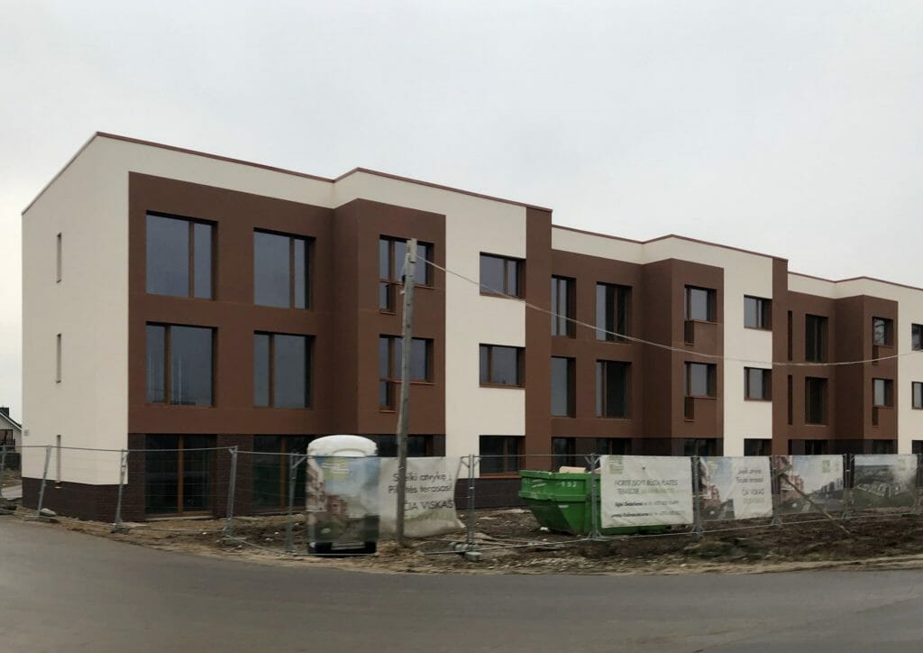 Pilaitės terasos 2 etapas (daugiabutis) (Simono Grunau g. 123) - Multi apartment - construction photos