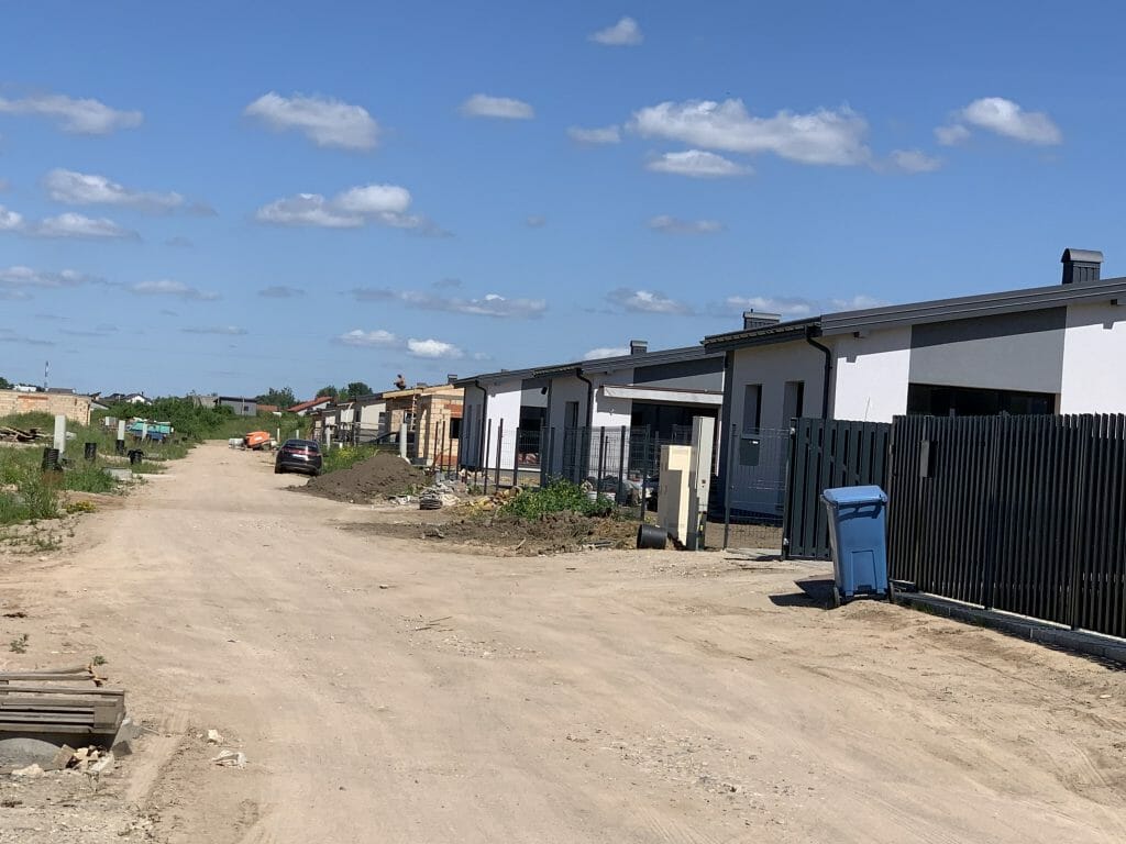 Giraitės terasos (Gervuogių g. 1, 2, 3, 5, 6, 7, 8, 9, 12 - 52 , Mėlynių g. 1, 1A, 2, 2A, 3, 3A, 4, 4A, 5, 5A - 26, 26A) - Private house community - construction photos