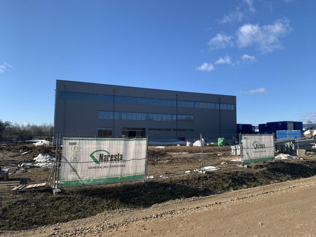 "GOTAS" administracinis (Nesvyžiaus g. 8) - Office center - construction photos