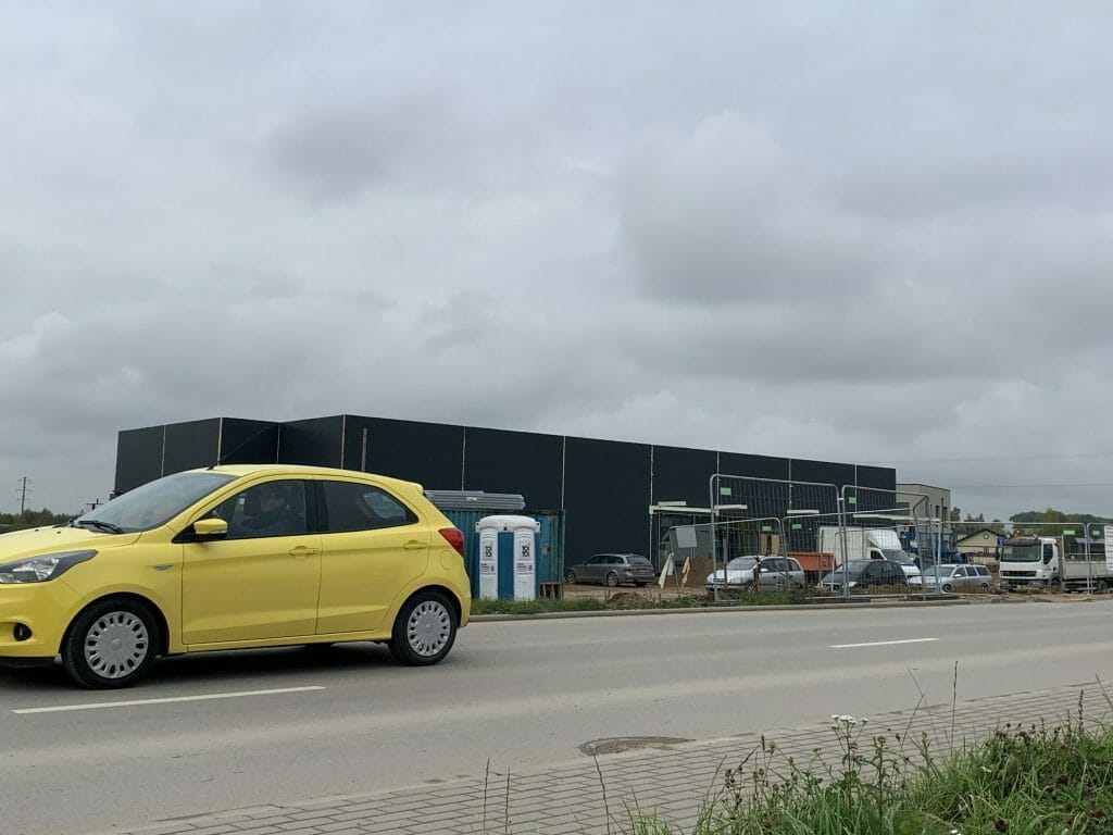 ŠILAS Šapokos g. 38 (A. Šapokos g. 38) - Food store - construction photos