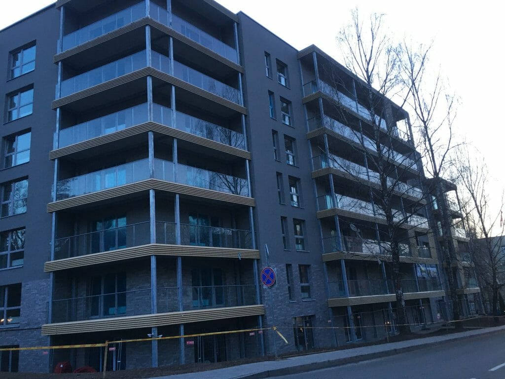 Sapiegų 19 (L. Sapiegos g. 19) - Multi apartment - construction photos