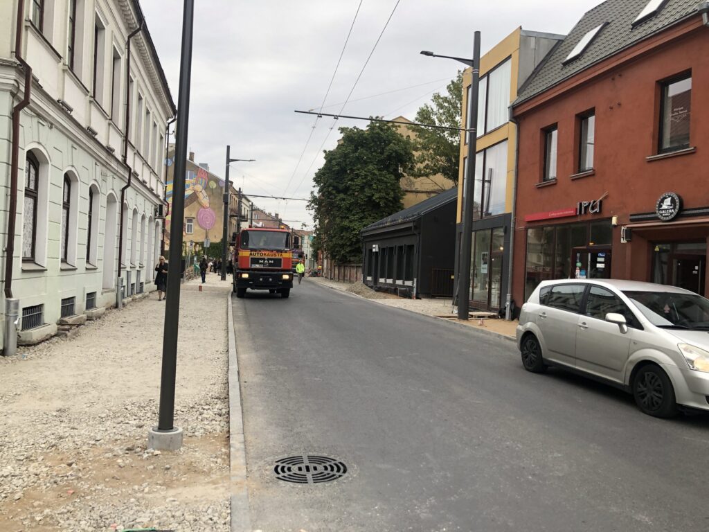 Nemuno gatvė (Nemuno g.) - Street - construction photos