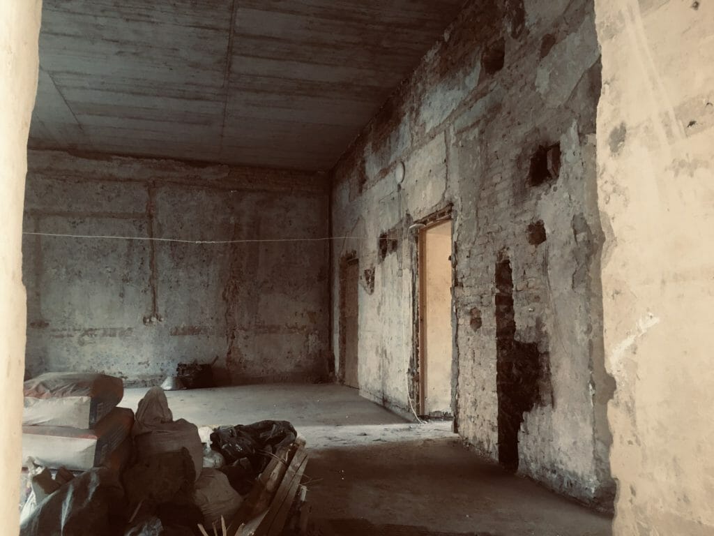 Totorių sodas (Totorių g. 13) - Multi apartment - construction photos