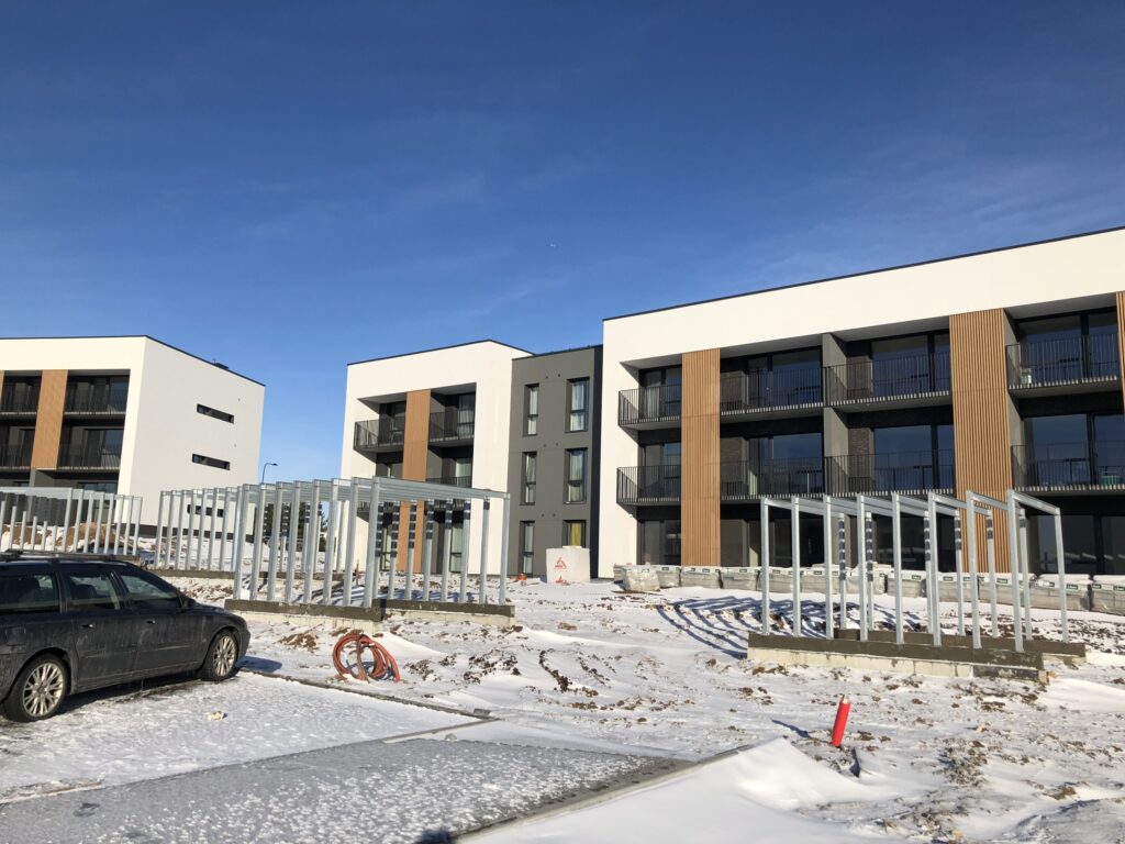 Gilužio rivjera 5 etapas (Gilužio g. 47, 55, 63) - Multi apartment - construction photos