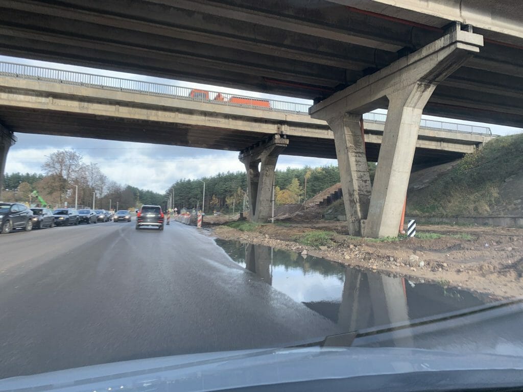 Islandijos pl. Kleboniškio tiltas 1 etapas (Islandijos pl.) - Bridge - construction photos