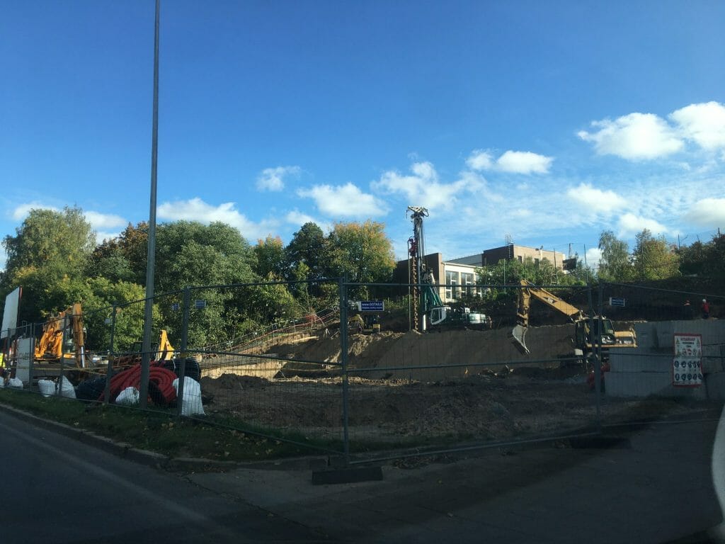 Centrinio archyvo priestatas (O. Milašiaus g. 23) - Administrative - construction photos