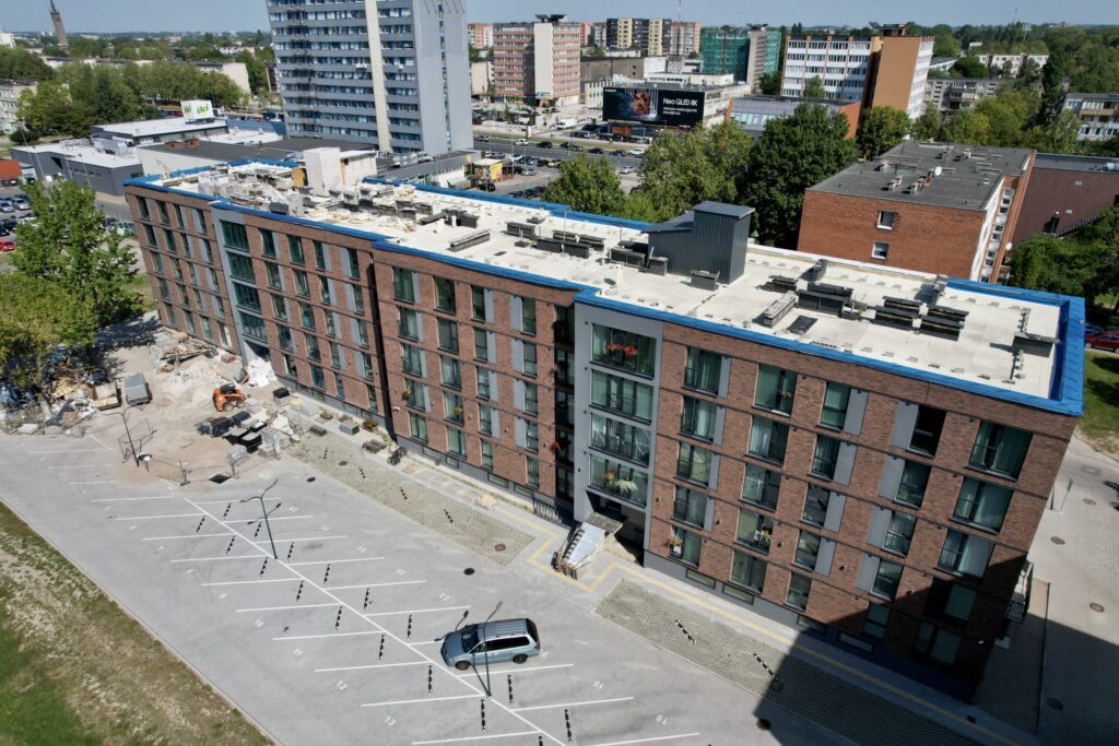 Taikos pr. 30 (Taikos pr. 30) - Daugiabutis - statybų nuotraukos