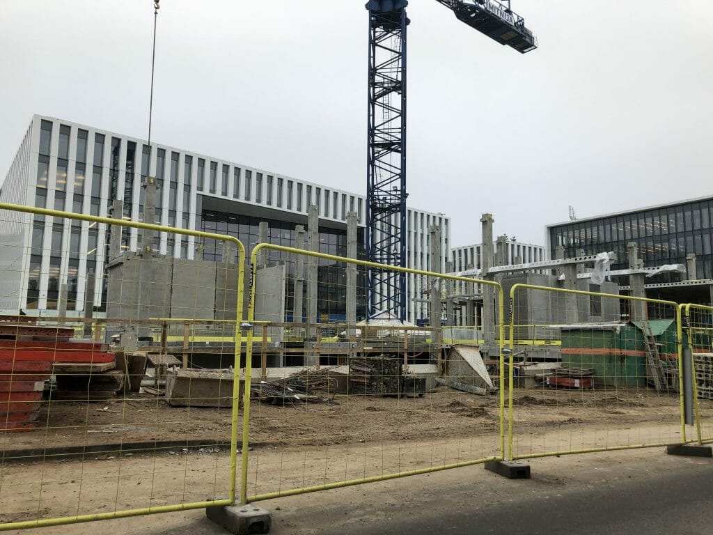 Saltoniškių 7 (S7) 4 etapas (Saltoniškių g. 7C) - Office center - construction photos