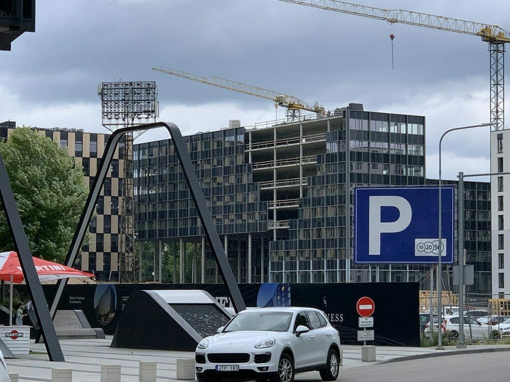 Business Stadium North East (Rinktinės g. 3) - Verslo centras - statybų nuotraukos