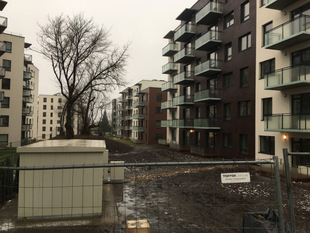 Žvėryno namai (1, 2, 3) (Stumbrų g. 26) - Multi apartment - construction photos