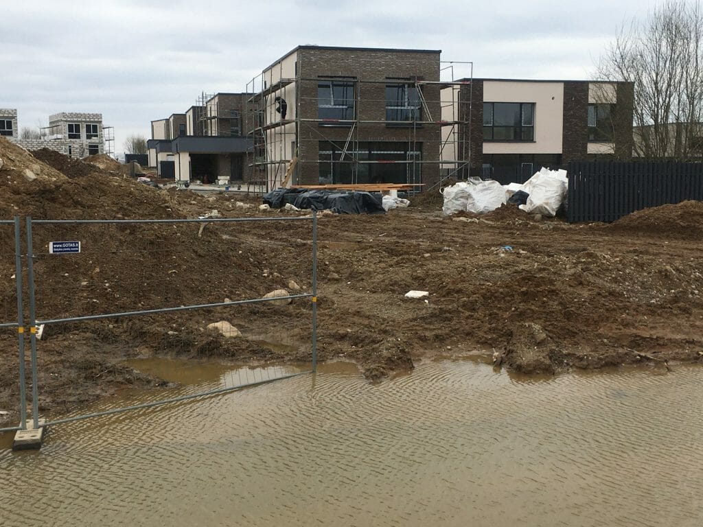 Kalnėnų oazė (Lyvių g. 14) - Row housing - construction photos