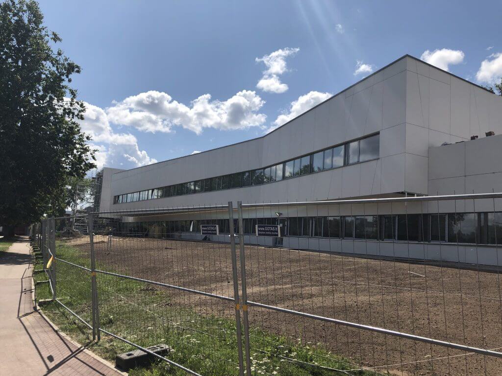 VUL Santariškių klinikų tuberkuliozės ir infekcinių ligų ligoninė (Santariškių g. 14) - Hospital - construction photos