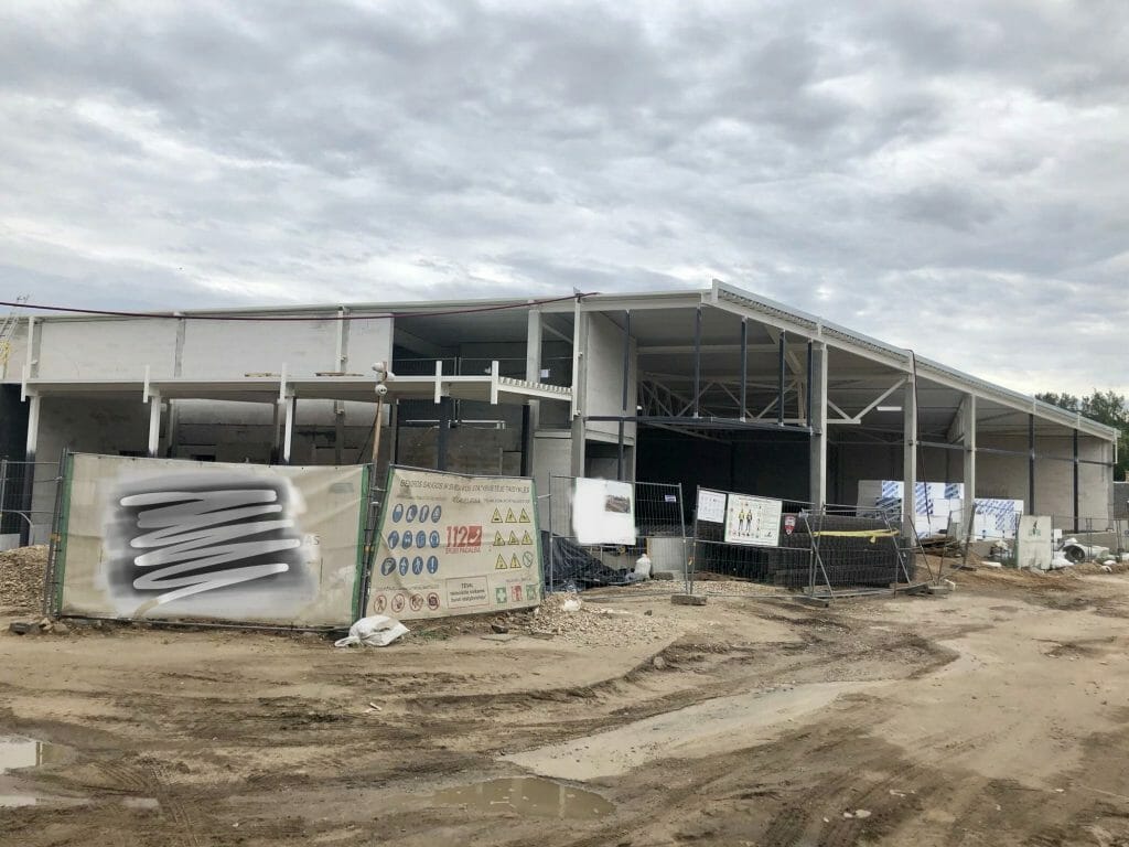 LIDL Pramonės g. (Pramonės g. 17A) - Pārtikas veikals - būvdarbu attēli