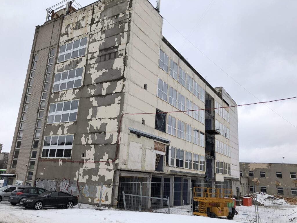 Loftai Žuvėdra (Buivydiškių g. 36) - Lofts - construction photos