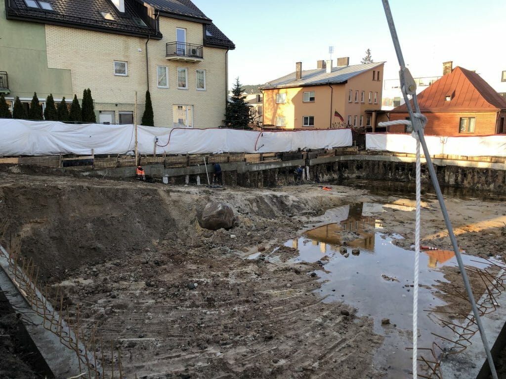 Kęstučio g. 32 (Kęstučio g. 32) - Office center - construction photos