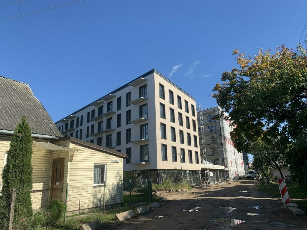 Aurea home (Giedraičių g. 56) - Multi apartment - construction photos