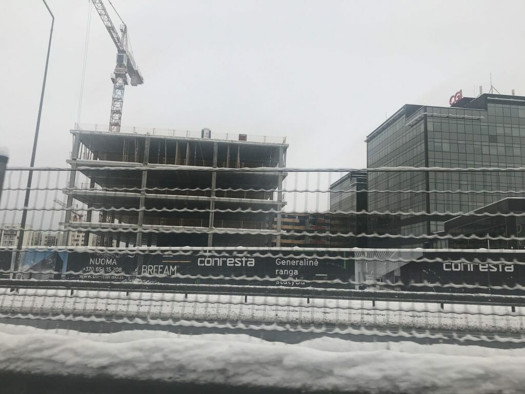 MERAKI A korpusas (Eitminų g. 3) - Office center - construction photos