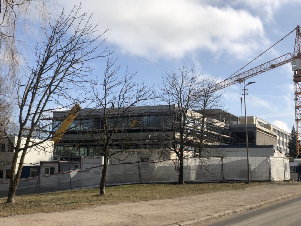M-LAB (Studentų g. 63A) - Higher education - construction photos