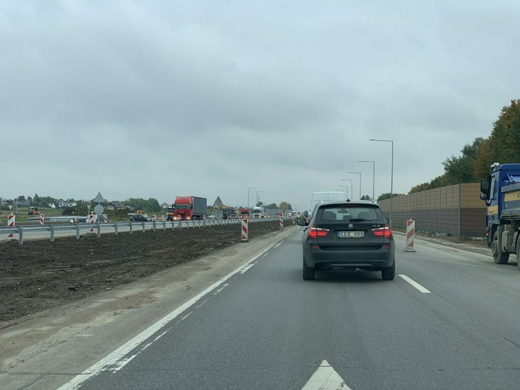 A1 Giraitės atkarpa (viadukas) 102 - 107 km. (A1) - Kelias - statybų nuotraukos