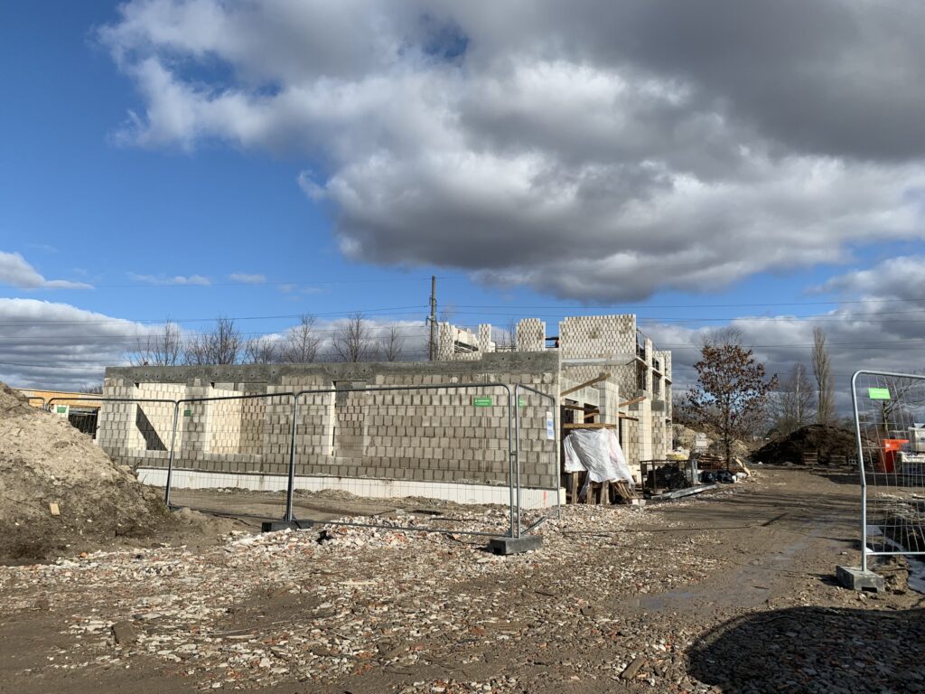 Ąžuolų alėja Paupiuose | 1 etapas (Klemiškės g. 18) - Multi apartment - construction photos