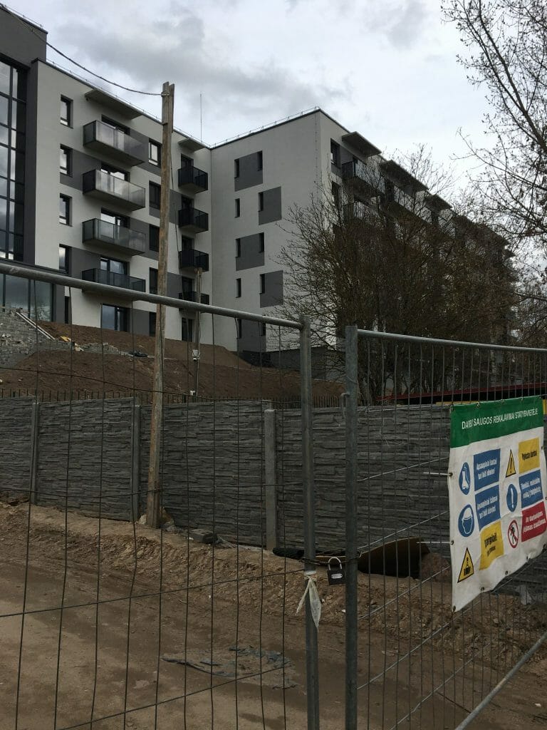 Kavoliuko 14 (A. P. Kavoliuko g. 14) - Multi apartment - construction photos
