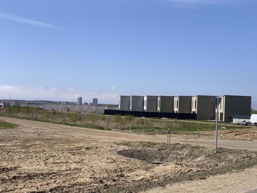 STALUPĖNAI (Stalupėnų g. 2, 4, 6, 6A, 8, 10, 12, 14, 16, 18, 20, 22, 24) - Row housing - construction photos