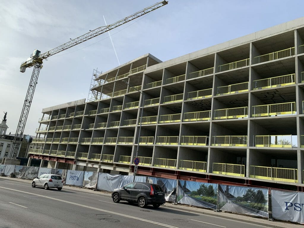 AMPÉRA (Rinktinės g. 2) - Daudzdzīvokļu nams, Biroju centrs - būvdarbu attēli