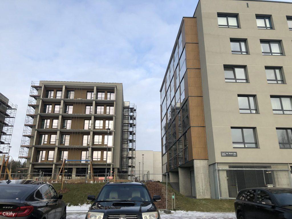 Martyno namai 2 (M. Mažvydo g. 25, 27, L. Rėzos al. 6) - Multi apartment - construction photos