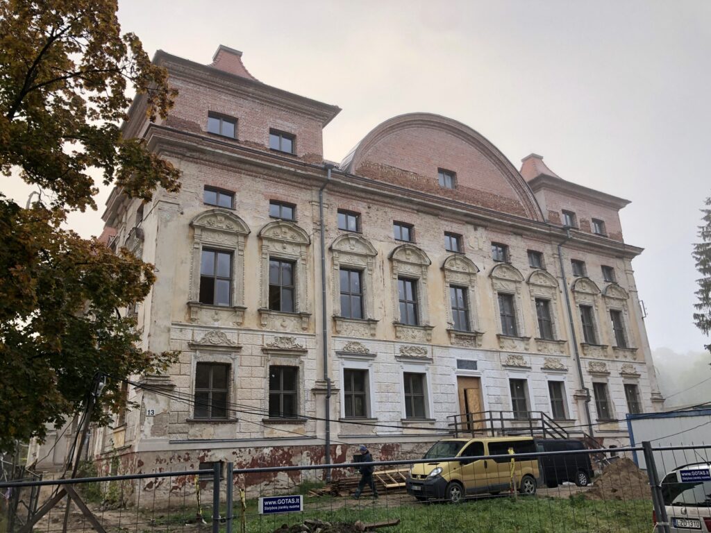 Sapiegų rūmai (L. Sapiegos g. 13) - Cultural center - construction photos